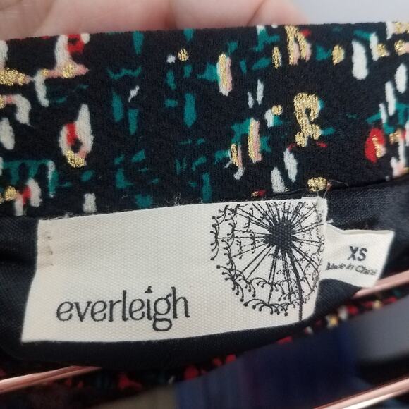 Everleigh | Emerald Multi Pencil Skirt Stretch XS - Picture 9 of 9